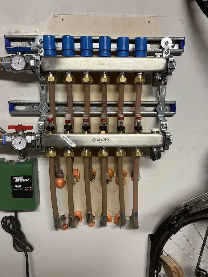 Plumber performing Leak Detection at a residential property in Eastpointe